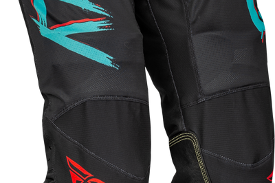 Fly Racing Kinetic Mesh Rave Pants Red/black/mint Sz 40 - Red/Black/Mint / US 28 - Apparel Collection