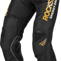 Fly Racing Kinetic Rockstar Pants Black/gold Sz 38 - Black/Gold / US 28 - Apparel Collection