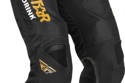Fly Racing Kinetic Rockstar Pants Black/gold Sz 38 - Black/Gold / US 28 - Apparel Collection