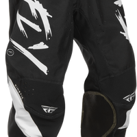 FLY RACING Kinetic Stoke Pant Ca/Ny Black/White Sz 22