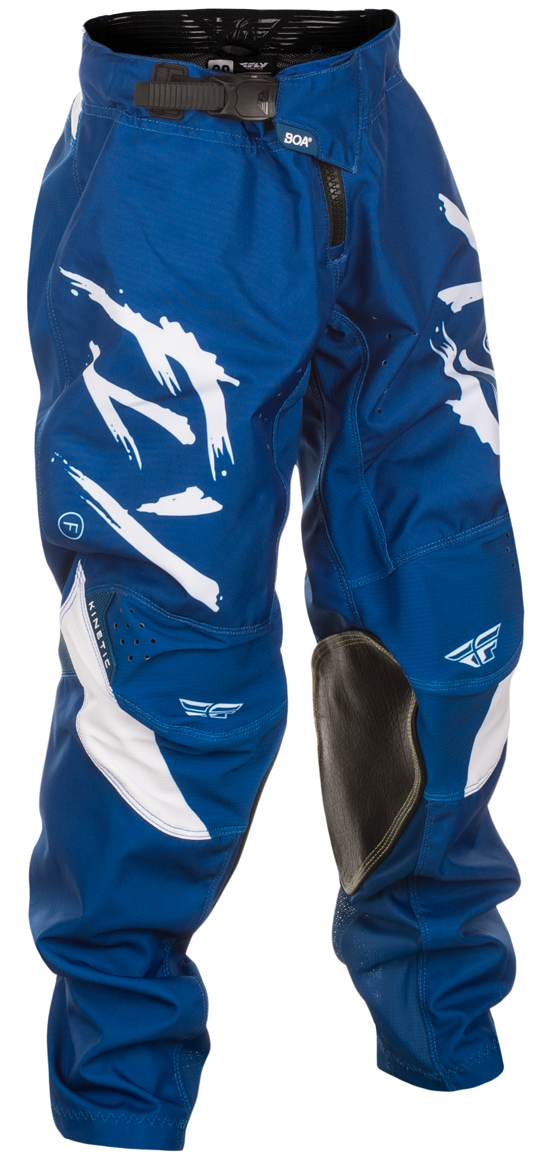 FLY RACING Kinetic Stoke Pant Ca/Ny Navy/White Sz 20