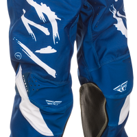 FLY RACING Kinetic Stoke Pant Ca/Ny Navy/White Sz 22