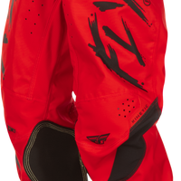 FLY RACING Kinetic Stoke Pant Ca/Ny Red/Black Sz 24