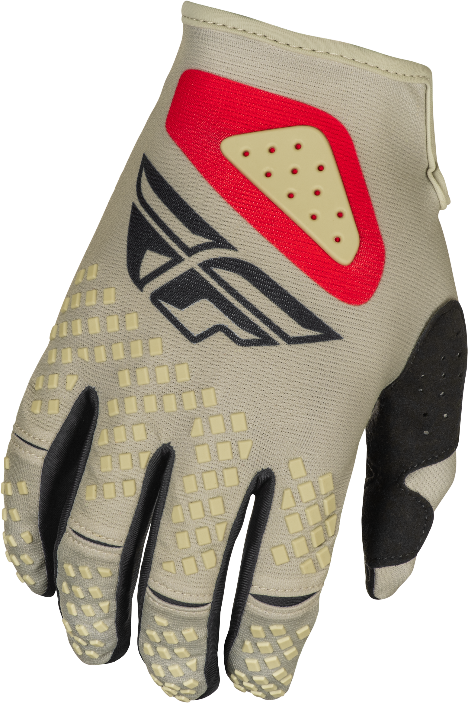Fly Racing Kinetic Sym Gloves Ultramarine/dark Blue Xs - Light Grey/Red/Black / 2X-Large