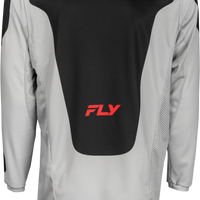 Fly Racing Kinetic Sym Jersey Ultramarine/dark Blue Xl - Light Grey/Red/Black / 2X-Large