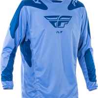 Fly Racing Kinetic Sym Jersey Ultramarine/dark Blue Xl - Light Grey/Red/Black / 2X-Large