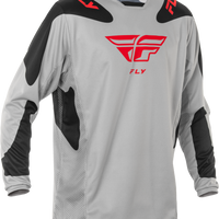 Fly Racing Kinetic Sym Jersey Ultramarine/dark Blue Xl - Light Grey/Red/Black / 2X-Large