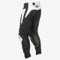 FLY RACING Kinetic Sym Pants Ca/Ny Black/White Sz 30