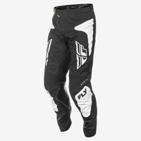 FLY RACING Kinetic Sym Pants Ca/Ny Black/White Sz 34