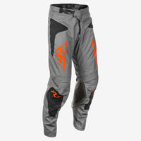 FLY RACING Kinetic Sym Pants Ca/Ny Grey/Orange/Black Sz 28