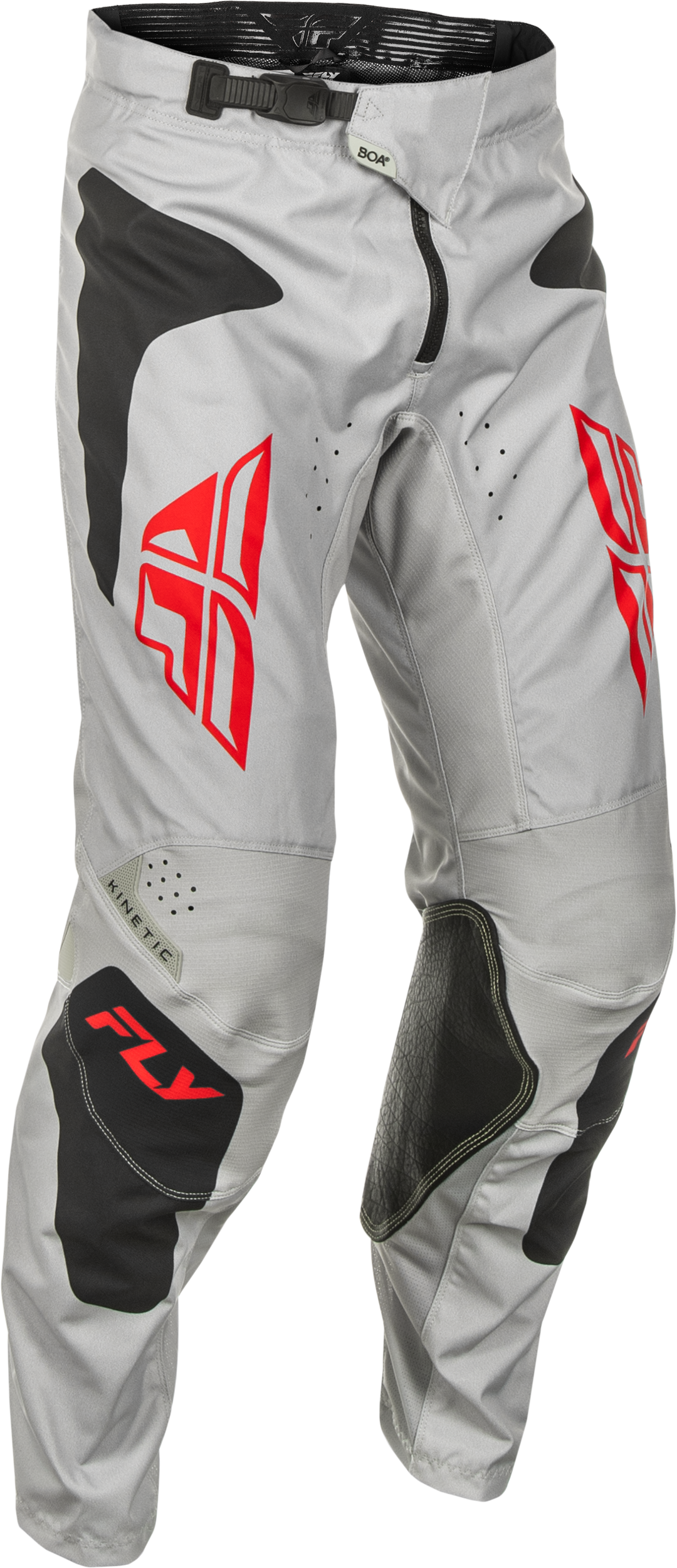 Fly Racing Kinetic Sym Pants Ultramarine/dark Blue Sz 42 - Light Grey/Red/Black / US 28