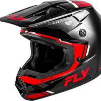 FLY RACING Kinetic Verdict Helmet Black/Red/White Xl