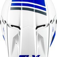 FLY RACING Kinetic Verdict Helmet White/Blue/Grey Xl