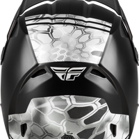 FLY RACING Kinetic Verdict Kryptek Helmet Black/Grey Sm