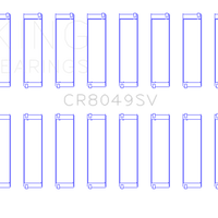 King Engine Bearings 08-11 BMW N62/N63/S63 (Size + .5) Rod Bearing Set - Components