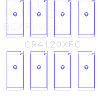 King Engine Bearings 1992 + Mitsubishi 4G63/4G64 EVO I-IV (Size STDX) Connecting Rod Bearing Set - Components