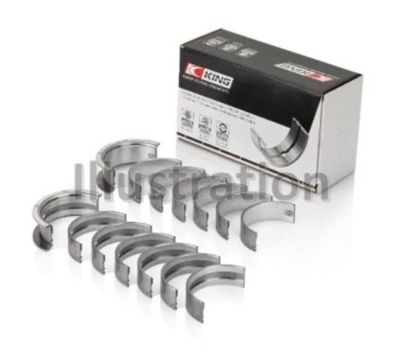 King Engine Bearings BMW M30B35/25/28/32/33/35 Main Bearing Set (Size +0.5) - Components