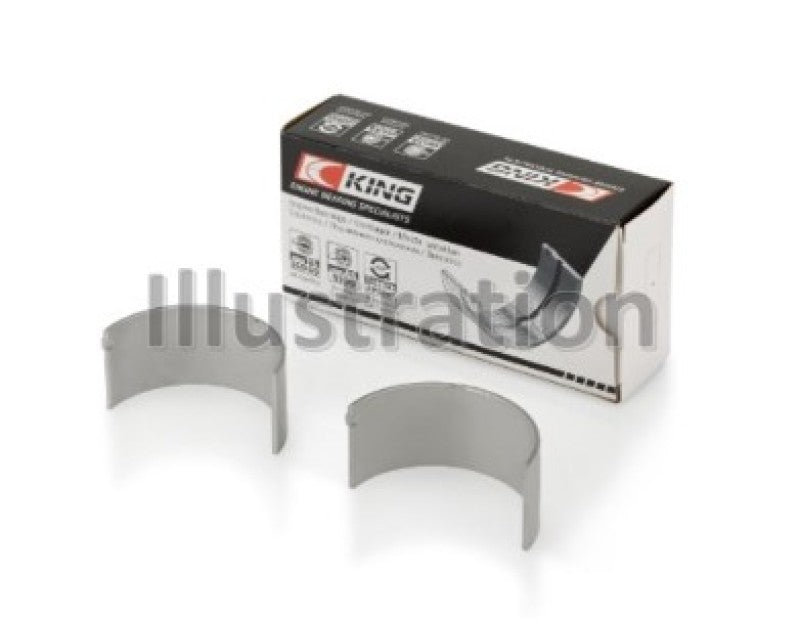 King Engine Bearings BMW N47 D20 A/N47S D Sputter (Size + 0.5mm) Replacement Connecting Rod Bearing Set - Components