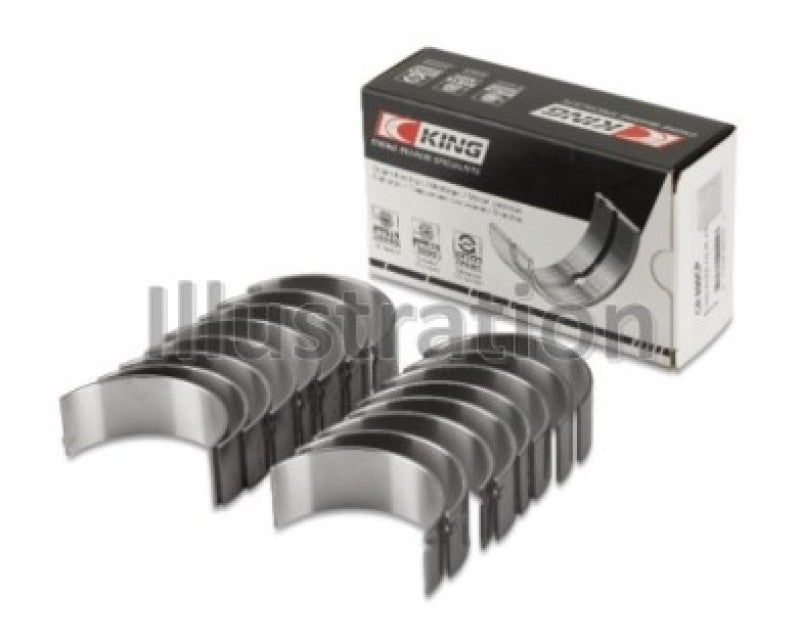 King Engine Bearings Chevy LS1 / LS6 / LS3 (Size STD) Silicone Bi-Metal Alum Rod Bearing Set - Components