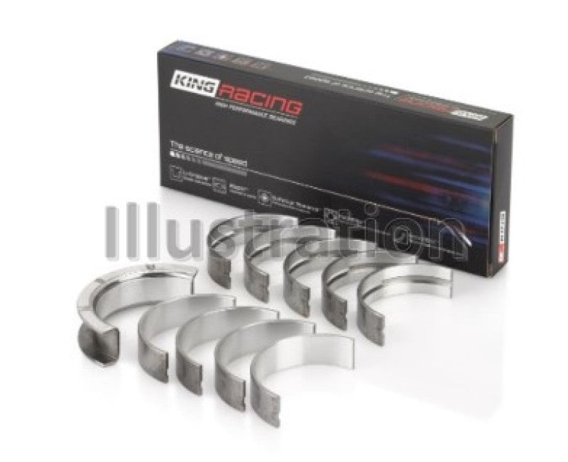 King Engine Bearings General Motors 75+ 262/267/302/307/327/327/350 Main Bearing Set - Components