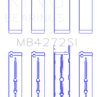 King Engine Bearings Holden Alloytec 175/190 Crankshaft Main Bearing Set - Components