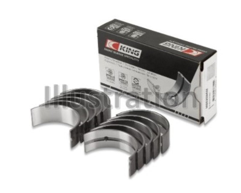 King Engine Bearings Honda D16A/Y/Z H22A4 F23A (Size STD) Crankshaft Main Bearing Set - Components