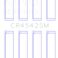 King Engine Bearings Honda K-Series (Except A3) 16v 2.0L / 2.3L / 2.4L Connecting Rod Bearing Set (Set of 4)