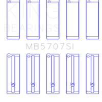 King Engine Bearings Hyundai G4KE / G4KC Main (Set of 5) - Components