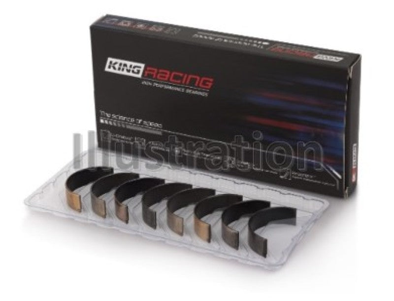 King Engine Bearings Mazda B6/B6-T/ZM/B3/B5 (Size + 0.5mm) Connecting Rod Bearing Set (Set of 4) - Components