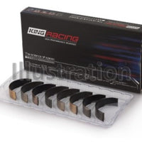 King Engine Bearings Mazda B6/B6-T/ZM/B3/B5 (Size + 0.5mm) Connecting Rod Bearing Set (Set of 4) - Components