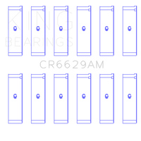 King Engine Bearings Mitsubishi 181CI 3.0L 6G72 V6 / 152CI 2.5L 6G73 (Size STD) Rod Bearing Set - Components