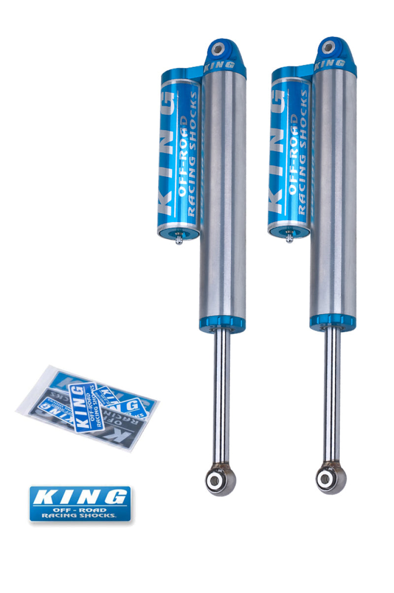 King Shocks 07-18 Chevrolet/GMC Silverado/Sierra 1500 Rear 2.5 Dia Piggyback Res Shock (Pair) - Suspension