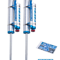 King Shocks 07-18 Jeep Wrangler JK Front 2.5 Dia Piggy Hose Res Shock 6in Lift w/Adjuster (Pair) - Suspension