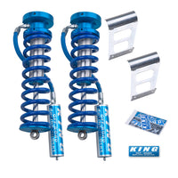 King Shocks 2005 + Ford F-250/F-350 4WD Front 2.5 Dia Remote Reservoir Coilover Conversion (Pair) - Suspension