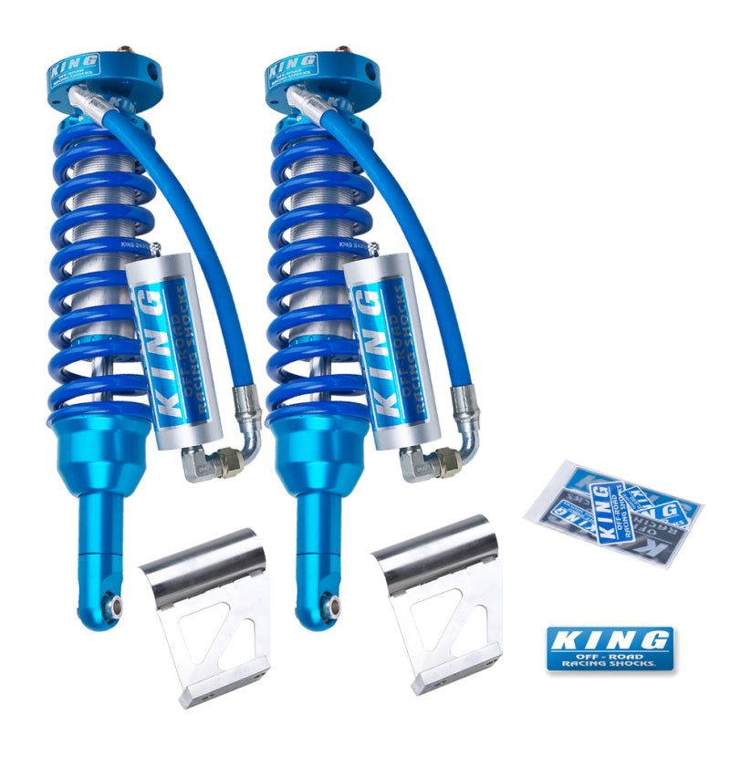 King Shocks 2010 + Toyota FJ Front 2.5 Dia Coilover Remote Reservoir Shock (Pair) - Suspension