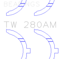 King Engine Bearings Toyota 1E/2E Thrust Washer Set - Components