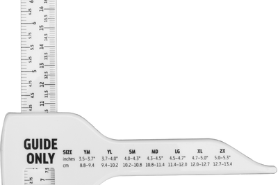 Pod Knee Brace Sizing Tool (white) - White - Apparel Collection
