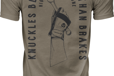 Highway 21 Knuckles Tee Indigo Xl - Grey / 2X-Large - Harddrive Products