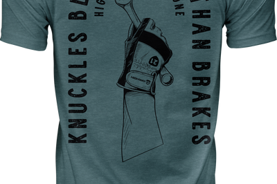 Highway 21 Knuckles Tee Indigo Xl - Harddrive Products