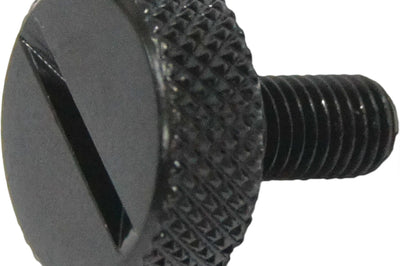 Harddrive Knurled Seat Knob 1/4-28 Stepped Black - Products