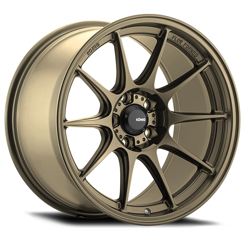 Konig Dekagram 15x7.5 4x100 ET35 Gloss Bronze - Wheels