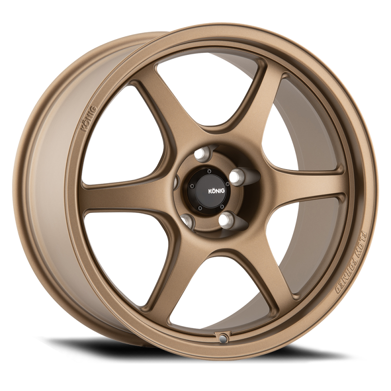Konig Hexaform 18x9.5A 5x114.3 ET35 Matte Bronze - Wheels