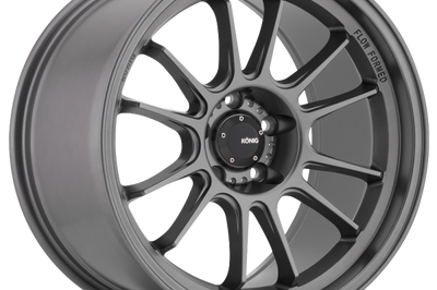 Konig Hypergram 15x7.5 4x100 ET35 Matte Grey - Wheels