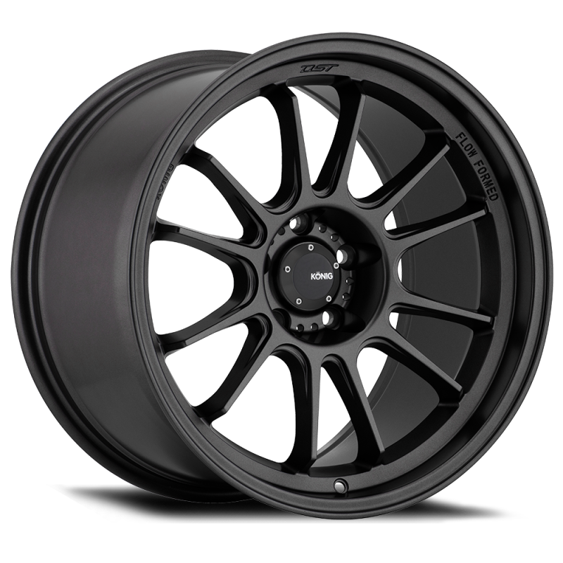 Konig Hypergram 18x10.5 5x114.3 ET25 Matte Black - Wheels