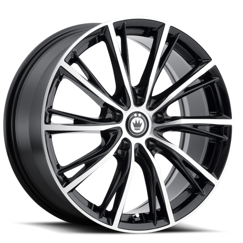 Konig Impression 18x8 5x115 ET40 Gloss Black w/ Machined Face - Wheels