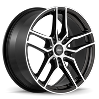 Konig Intention 18x8 5x112 ET45 Gloss Black / Machine Face - Wheels