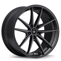 Konig Oversteer 19x8.5 5x108 ET42 Gloss Black - Wheels