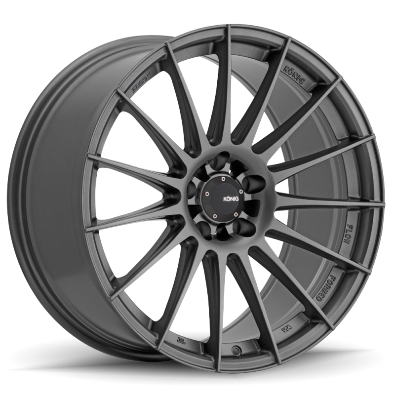 Konig Rennform 18x8 5x112 ET45 Matte Grey - Wheels