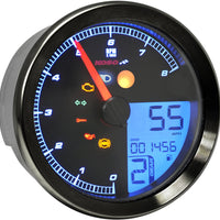 Koso Tnt-b Gauge (silver) Yamaha Bolt - Black - Street Collection