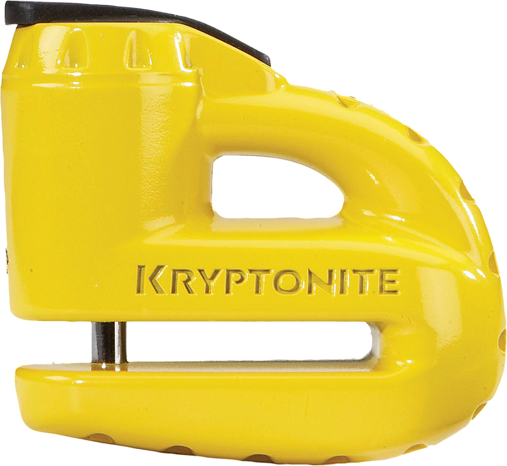 Kryptonite Krypto 5-s Disc Lock W/reminder Cable Yellow - Harddrive Products